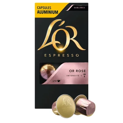 L'OR Espresso Or Rose Capsules 10 Count