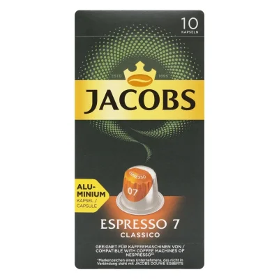 Jacobs Nespresso Espresso Classico Capsules 10-Pack