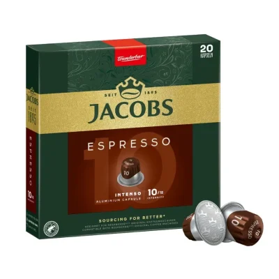 Jacobs Nespresso Espresso Intenso 20 Capsules