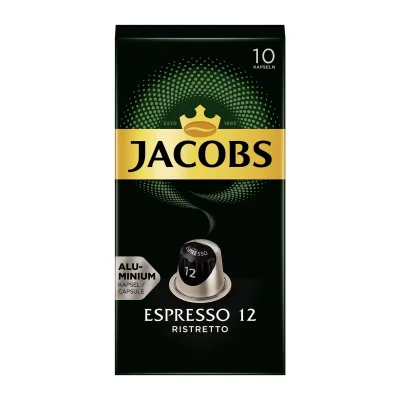 Jacobs Nespresso Espresso Ristretto Capsules 10-Pack