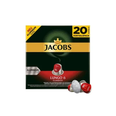 Jacobs Nespresso Lungo Classico 20 Capsules
