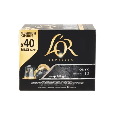 L’OR Espresso 40 Caps 208gr Onyx