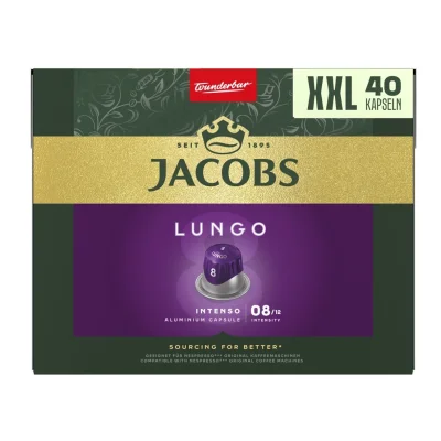 Jacobs Espresso Lungo Intensity 8 Capsules 40pc