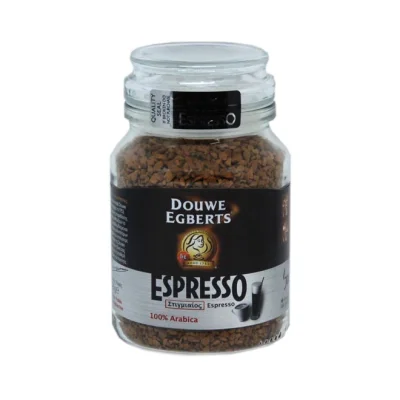 DOUWE EGBERTS instant coffee ESPRESSO Arabica 100% 95g