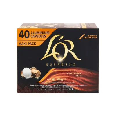 L’OR Espresso 40 Caps 208gr Colombia