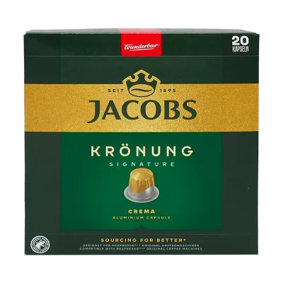 Jacobs Krönung Crema Intensity 6 Capsules 20pc