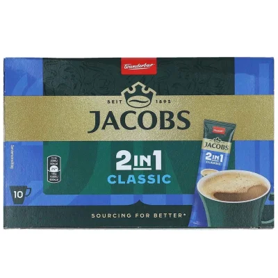 Jacobs 2in1 Classic Coffee Sticks 140g