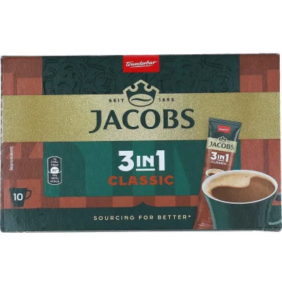 Jacobs 3in1 Classic Coffee Sticks 180g