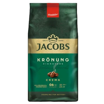 Jacobs Krönung Café Crema Coffee Beans 1kg