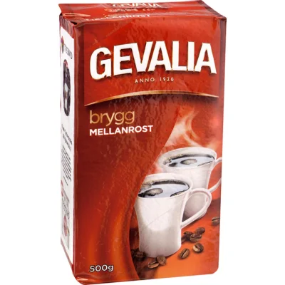 Gevalia Brygg Mellanrost Ground Coffee 450g