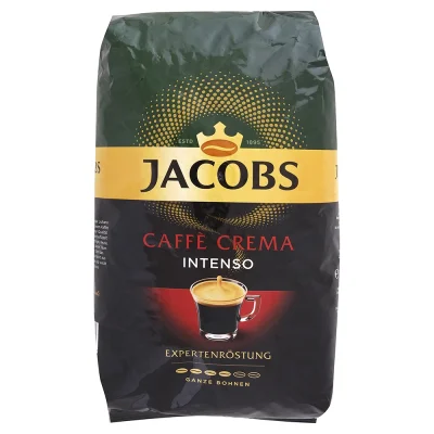 Jacobs Cafe Crema Intensiv Coffee Beans 1kg
