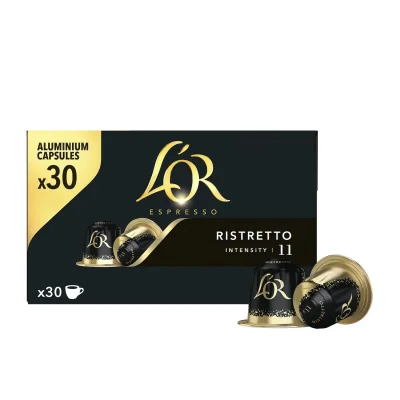 L'OR Nespresso Espresso Ristretto Capsules 30 Pack 156g