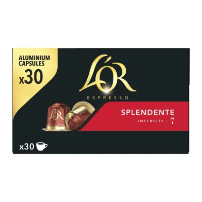 L'OR Nespresso Espresso Splendente Capsules 30 Pack 156g