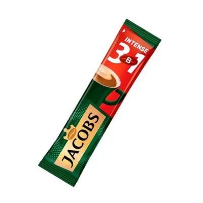 Jacobs 3 in 1 Intense 11.1g Sticks 24 Pack