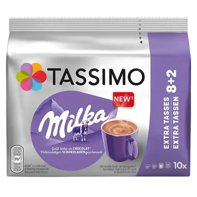 Tassimo Milka Coffee Capsules 10 Count