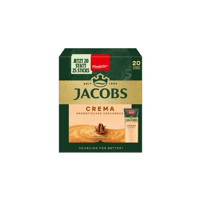 Jacobs Café Crema Sticks 36g