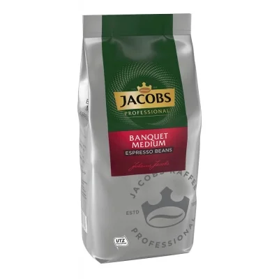 Jacobs Professional Banquet Medium Espresso Coffee Beans 1kg