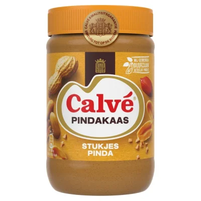 Calvé Peanut Butter Chunky 650g