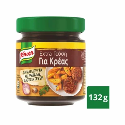 Knorr Extra Meat Flavour 132g Ζωμός Extra Γεύση για Κρέας 132g