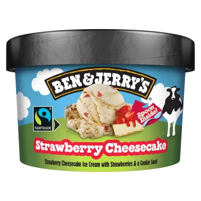 Ben & Jerry's Strawberry Cheesecake Ice Cream