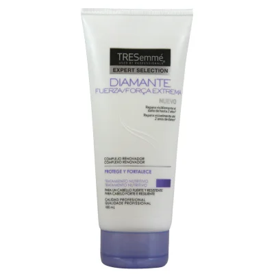 Tresemmé hair mask 180 ml. Diamond strong and protected.