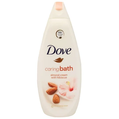 Dove bath gel 750 ml. Almond butter.