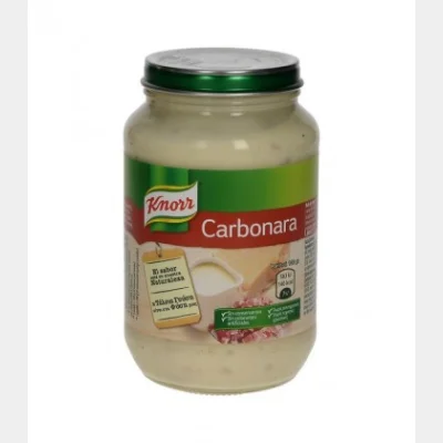 KNORR CARBONARA SAUCE JAR 400gr