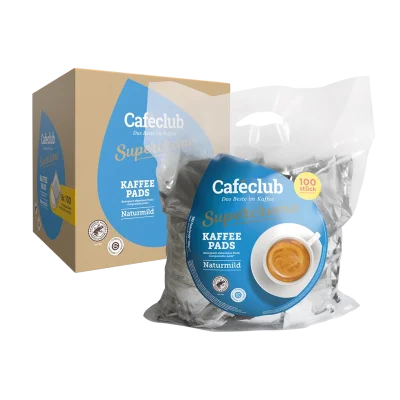 Café Club Supercreme Mega Natural Mild 100 Pods 7g