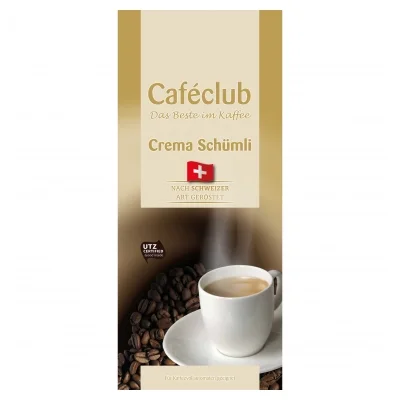 Caféclub Crema Schümli Coffee Beans 1000g