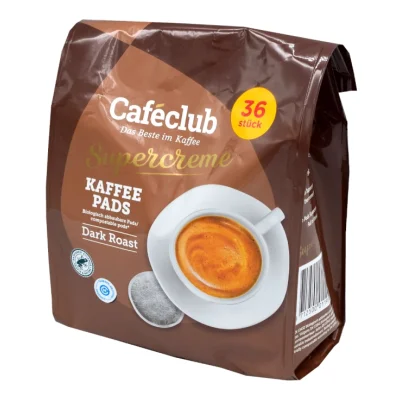 Café Club Supercreme Dark Roast 36 Count 252g