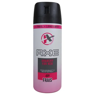 AXE deodorant bodyspray 150 ml. Anarchy For Her.