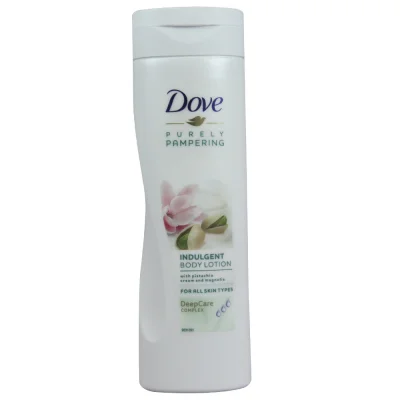 Dove body lotion 250 ml. Pistachio & magnolia all skin types.