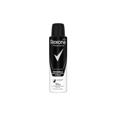 Rexona Men Deodorant Invisible Black & White 150ml