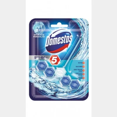 Domestos 5-Way Power Toilet Block Ocean Freshness 55 gr