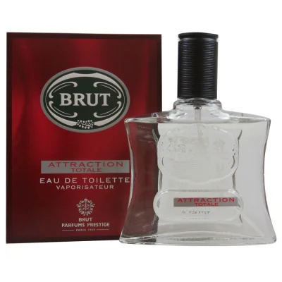 Brut cologne spray 100 ml. Attraction totale.