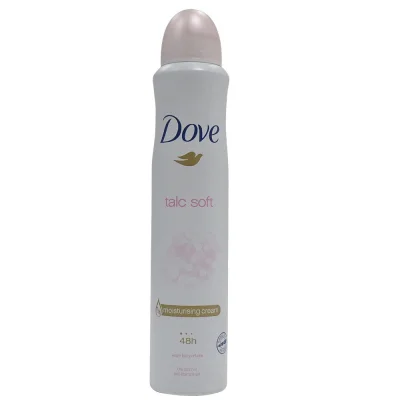 Dove deodorant spray 200 ml. Talc Soft.