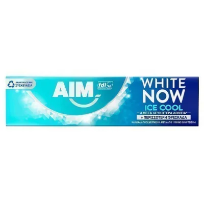 AIM WHITE NOW ICE COOL MINT 75ml