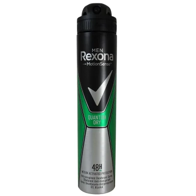 Rexona deodorant spray 200 ml. Men quantum dry.