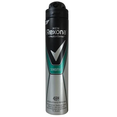 Rexona deodorant spray 200 ml. Men sensitive.