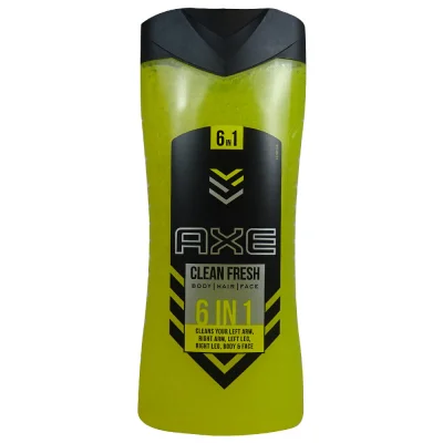 AXE gel 400 ml. You Clean Fresh 6 in 1 body & face.