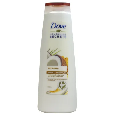Dove shampoo 250 ml. Restoring coconut.