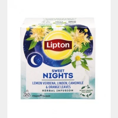 LIPTON ΑΦΕΨΗΜΑ ΠΥΡΑΜΙΔΑ SWEET NIGHTS (1.5gr)