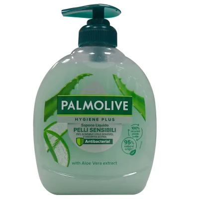 Palmolive liquid handwash 300 ml. Aloe vera sensitive antibacterial.