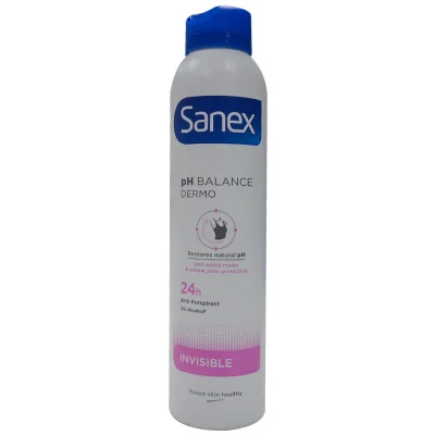 Sanex deodorant spray 250 ml. Dermo Invisible.