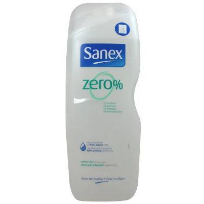 Sanex shower gel 650 ml. Zero normal skin.