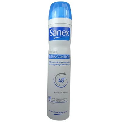 Sanex deodorant spray 200 ml. Dermo extra control.