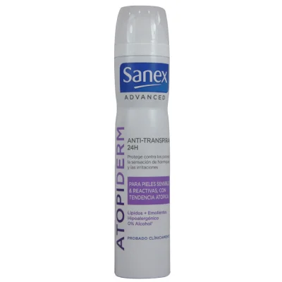 Sanex deodorant spray 200 ml. Atopiderm sensitive skin.