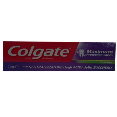 Colgate toothpaste 75 ml. Maximum protection.