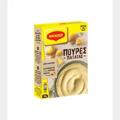 MAGGI ΠΟΥΡΕΣ ΠΑΤΑΤΑΣ ΧΩΡΙΣ ΓΛΟΥΤΕΝΗ 125gr
