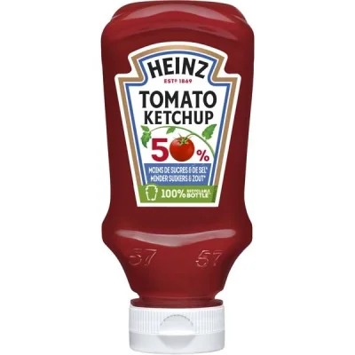 Heinz Tomato Ketchup 50% Less Sugar